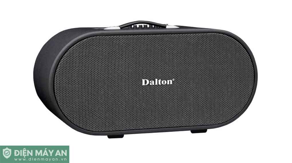 Loa Bluetooth Dalton màu đen thiết kế hình bầu dục hiện đại